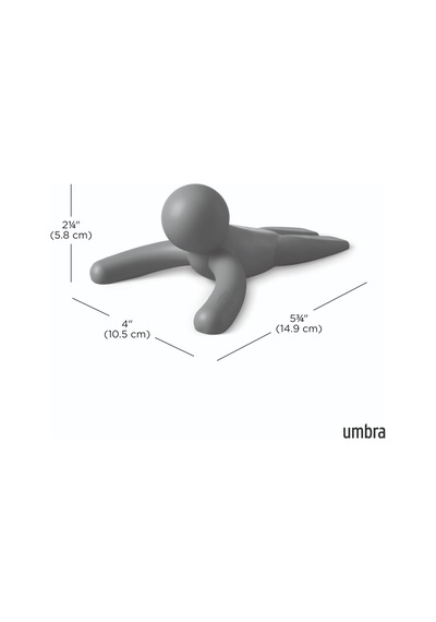 Umbra Buddy Kapı Stoperi, Antrasit, İkiz