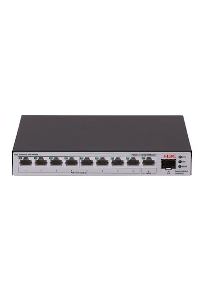 H3c Aolynk S1600v2-10p-hpwr 8 Port Gıgabıt + 1xgb Sfp/1xrj45 Uplınk 125w Poe Yönetilebilir Swıtch