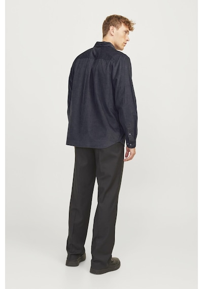Jack & Jones Jack&jones Jprccregent Corduroy Shırt L/s Siyah