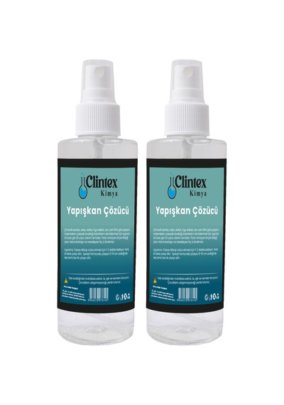 Clintex Kimya Yapışkan İzi Çözücü Sökücü 2 x 200 ML
