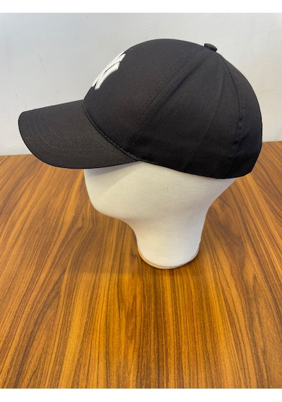 Hamze Ny Yankees New York Nakışlı Unisex Beyzbol Cap Şapka Siyah - Beyaz