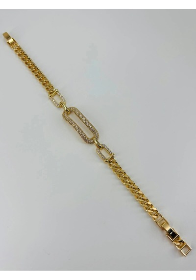 Renk Pirinç Cm Bileklik 17+2 Cm - Kbl0503 Çok Renkli