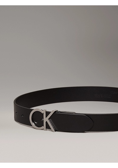 Calvin Klein Kadın Marka Logolu Günlük Kullanıma Uygun Siyah Kemer K60k602141 001