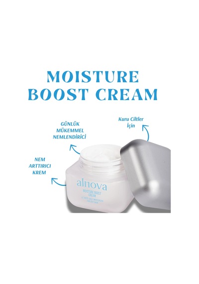 Hyaluronik Asit & Aloe Vera Içeren Nemlendirici Ve Yenileyici Yüz Kremi - Moisturizing Boost Cream