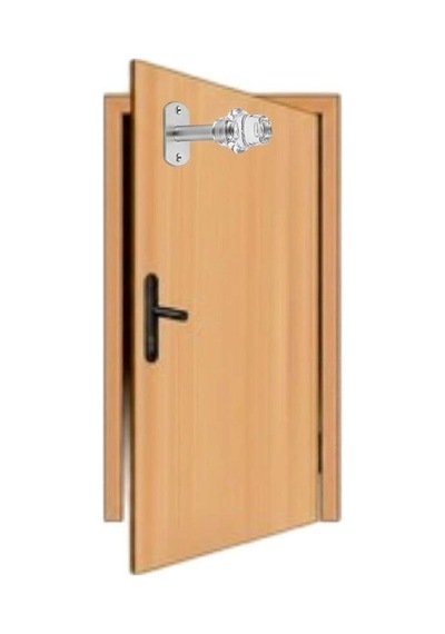 Sese Sac Yer Tamponu Plastik Başlı Saten Renk 8cm Stoper 210-07-53