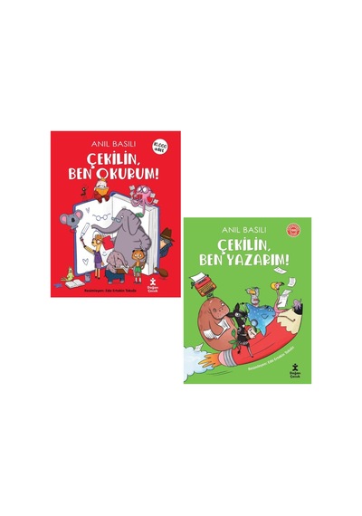 Çekilin Ben Okurum + Çekilin Ben Yazarım 2 Kitap Set - Anıl Basılı