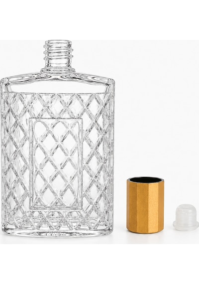 200 Ml 3 Adet Kristal Kolonya Şişesi