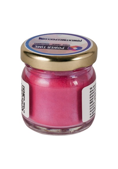 Sedefli Metalik Toz Pigment Boya / Şeker Pembe / Epoksi Için