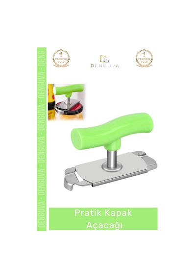 Kapakaçacağı Paslanmaz Çelik Ayarlanabilir Ergonomik Sağlam Mutfak Gereci Piknik Pratik Kapak Açaca Çok Renkli