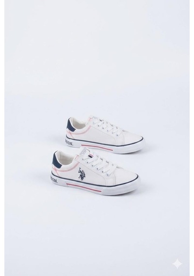 U.s. Polo Assn. Rachel 6fx Keten Orijinal Ürün Sneaker Kadın Ayakkabı Beyaz