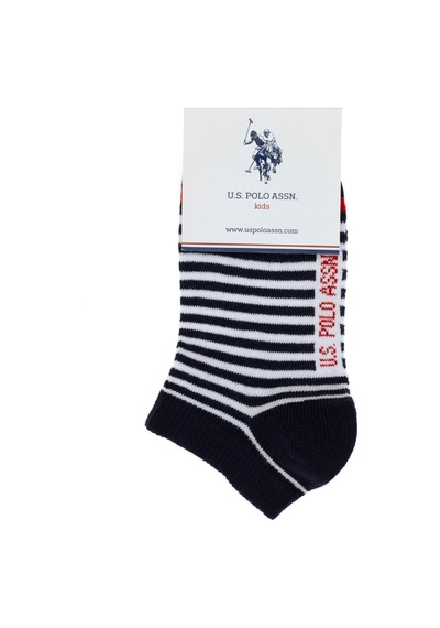 U.S. Polo Assn. Erkek Çocuk 2'li Patik Çorap 50311344-VR033