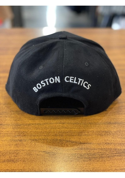 Hamze Boston Celtics Nba Siyah Hip Hop Snapback Rapper Basket Şapka Siyah