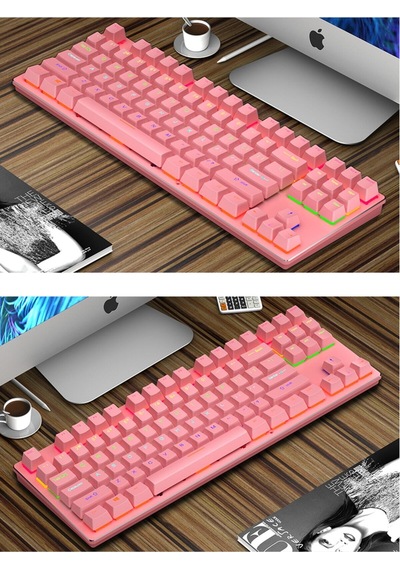 K550 Mavi Switch Mekanik Klavye-87 Tuş Tkl