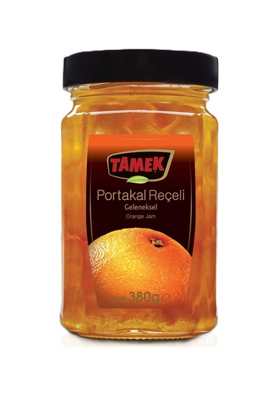 Tamek Portakal Reçeli 380 G - 8 Adet Tarı