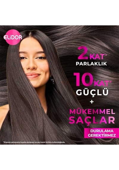 Elidor 7/24 Güçlü Ve Parlak Saç Bakım Kremi 240 Mililitre