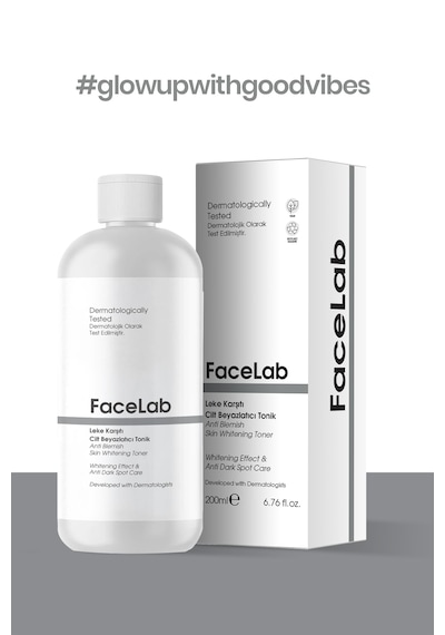 Facelab Leke Karşıtı Cilt Aydınlatıcı ve Beyazlatıcı Tonik 200 ML