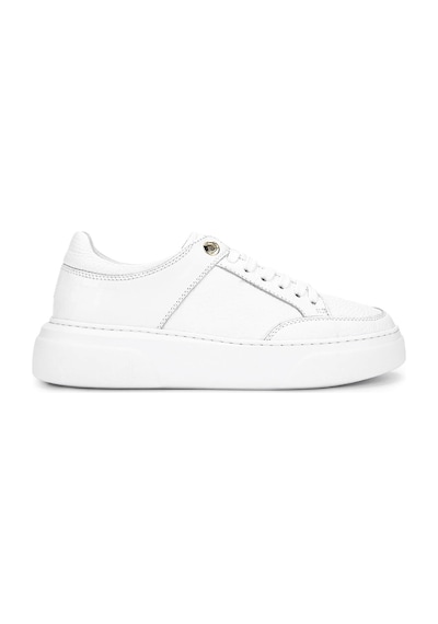 Tamer Tanca Kadın Hakiki Deri Beyaz Sneakers & Spor Ayakkabı 04 503 Bn Ayk Y25 Beyaz Fltr Beyaz