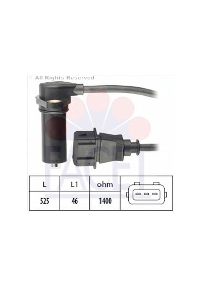 Vw Krank Devir Sensörü 038907319 Facet 9.0219
