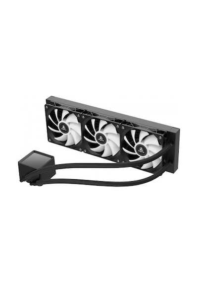 Segotep Beaced 360 Argb Siyah Sıvı İşlemci Soğutucusu Am5 Ve Lga1700 Uyumlu