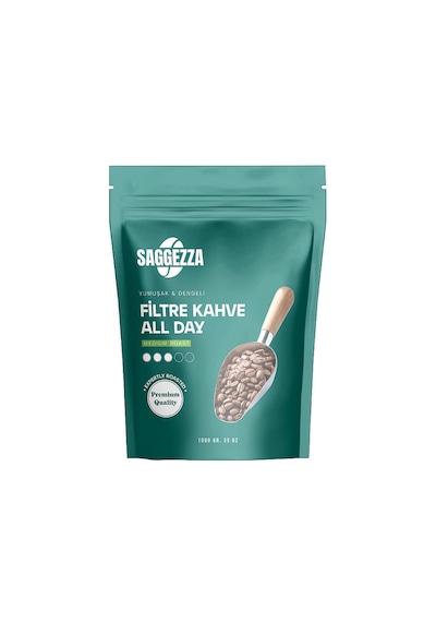 Saggezza Allday Çekirdek Filtre Kahve 1 Kg Çekirdek Kahve