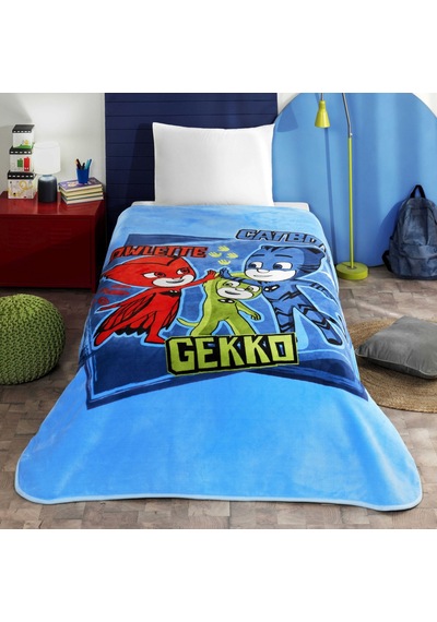 Lisanslı Pj Masks Heroes 2 Tek Kişilik Battaniye 000000001500218702 Çok Renkli