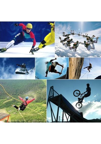 Sanger Go212a Gopro Hero 9 Silikon Kılıf Mavi