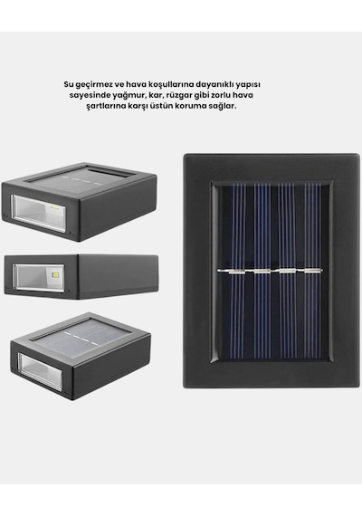 Dayanıklı Solar Aplik Hava Koşullarına Dayanıklı Dış Mekan Işığı Çok Renkli