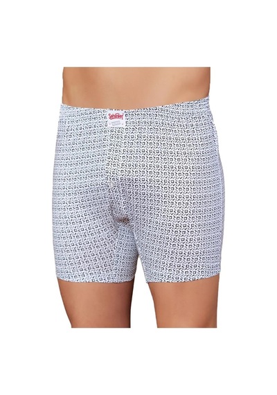 6 Adet Şahinler Erkek Penye Short Boxer Düz Renk Ve Desenli E010 Desenli