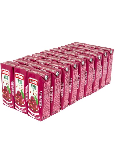 Dimes Vişne Nektarı 200 Ml X 27 Adet
