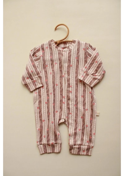 Oh La La Koala Apple Baby Jumpsuit Serisi Tulum Bej