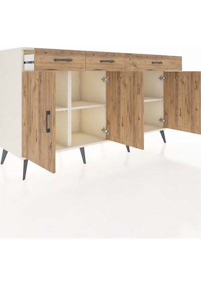 Kronos Konsol 4 Raflı 3 Çekmeceli 4 Kapaklı 176x59x99 Aytaşı-çam Atlas Çam - Aytası Kronos Konsol 4 Raflı 3 Çekmeceli 4 Kapaklı 176x59x99 Aytaşı-çam Atlas Çam - Aytası