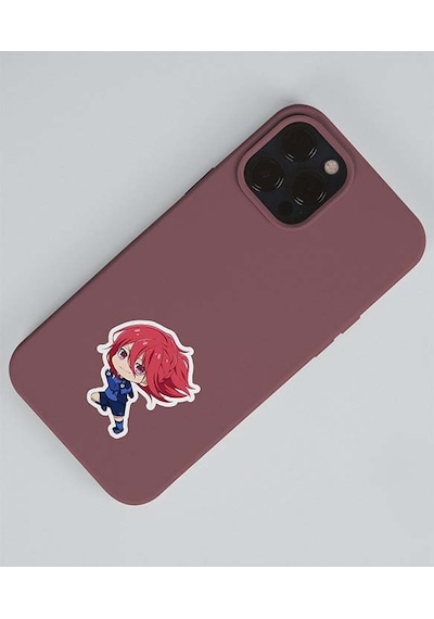 Bluelock-hyoma Chigiri-parlak Kağıt -2li Sticker Set-telefon Süsleme Blue Lock Beyaz