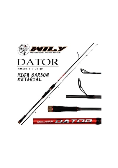 Wily Dator 2.25 M 7-28 Gr Spin Kamış 225cm 7-28gr