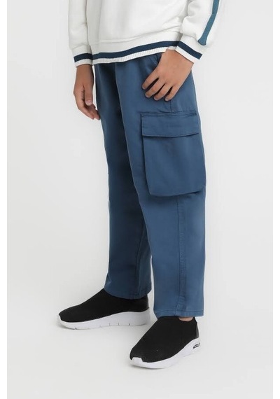 Xo Kids Erkek Çocuk Pantolon 9-13 Yaş 2573 Petrol