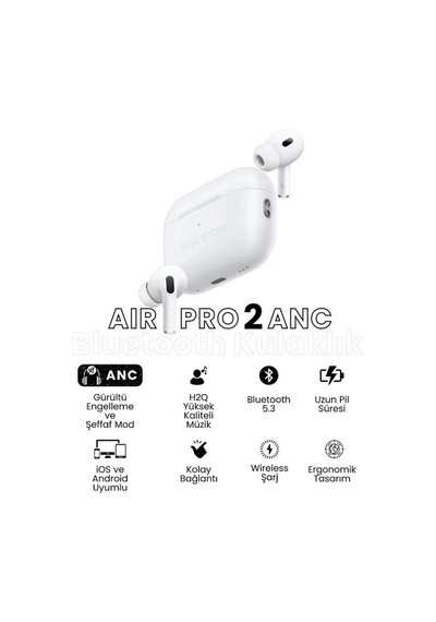 Bay Aktif Gürültü Önlemeli Anc Pro Tws Bluetooth Kulaklık, Şeffaf Mod Ve Gelişmiş Özellikler Najmaddin