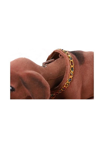 Başı Sallanan Süs Köpek Koyu Kahverengi