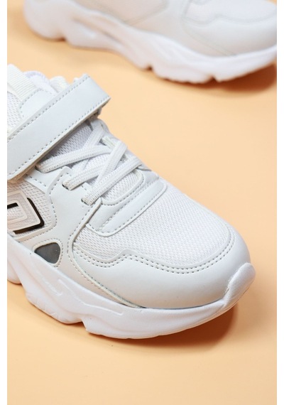 Cool Tokyo Full Ortapedik Unisex Çocuk Spor Ayakkabı Beyaz
