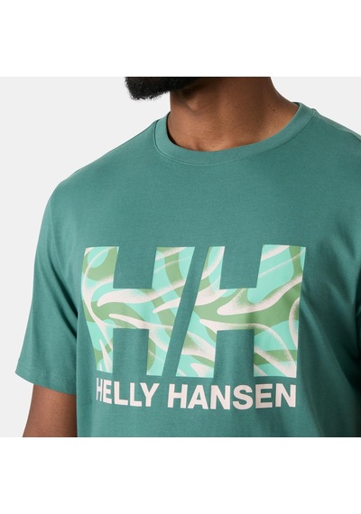 Helly Hansen Core Graphıc T -shırt 2.0 Hha.54599-494 Yeşil