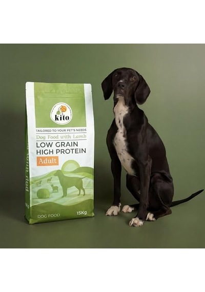 Kito Doğal Besi Kuzu Etli Yetişkin Köpek Sı 15 Kg 100 G