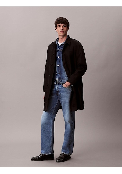 Calvin Klein Erkek 90s Straight Fit Andrew Jean-14935 Mavi