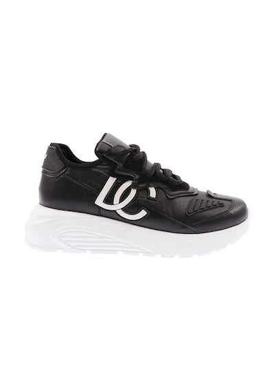 Dgn Es7005-22y Kadın Bağcıklı Kalın Taban Sneakers Ayakkabı ES705-2007-R1534 Siyah
