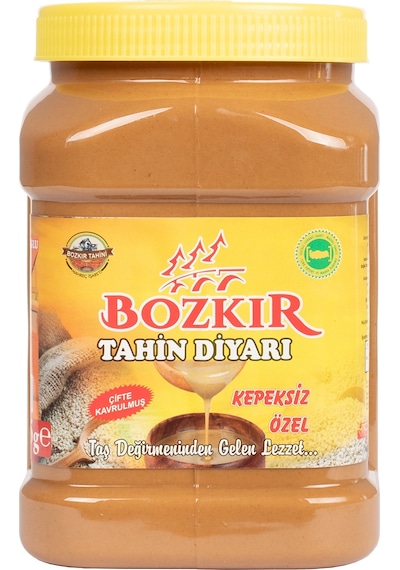 Güleroğlu Kepeksiz Bozkır Tahini Plastik Kutu Net 800 Gr