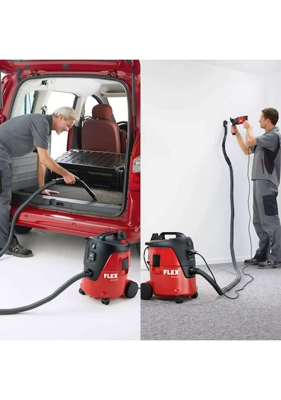 Flex Vc 21 L Mc Islak Kuru Sanayi Tipi Elektrikli Süpürge 1000w 20 Litre - Toz Emici Hava Üfleyici