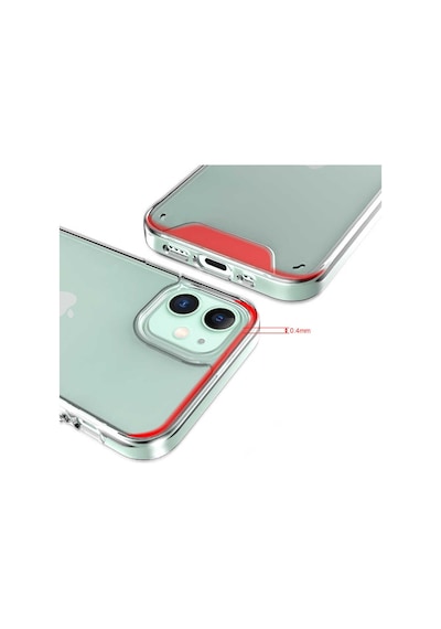 Zore İphone 12 Mini Uyumlu Nvth Gard Silikon-renksiz