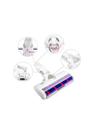 Xiaomi Dik Süpürge Uyumlu G10 Handheld / G9 Handled Dik Süpürge Turbo Başlık Yumşak Rulo Fırçalı 1 Adet Turbo Başlık Xiaomi Dik Süpürge Uyumlu G10 Handheld / G9 Handled Dik Süpürge Turbo Başlık Yumşak Rulo Fırçalı 1 Adet Turbo Başlık