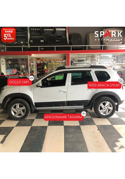 Dacia Duster 2010-2017 Yıl Aralığı Uyumlu 8 Parça Çamurluk Dodik