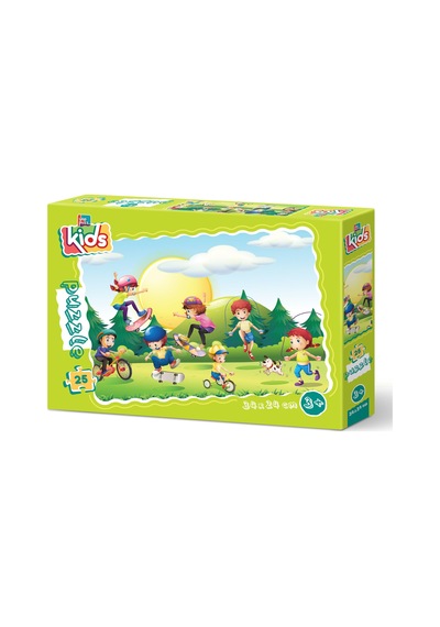 Yappuzz Yetenekli Kaykaycılar 25 Parça Çoçuk Puzzle