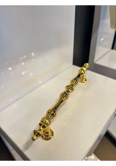 Ada Metal Kulp 128mm Altın Dolap Kapak Modern Tv Ünite Çekmece Mobilya Komidin Vestiyer Gold