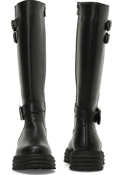Butigo 24k-695 4pr Siyah Kadın Çizme 000000000101925012 Siyah