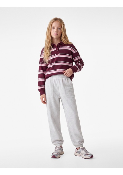 Koton Cep Detaylı Oversize Beli Lastikli Balon Fit Eşofman Altı Kar Melanj 7wkg40175ak Gri Melanj Koton Cep Detaylı Oversize Beli Lastikli Balon Fit Eşofman Altı Kar Melanj 7wkg40175ak Gri Melanj